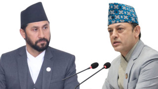 सभामुख अर्याल र रास्वपा सभापति लामिछानेबीच भेटवार्ता